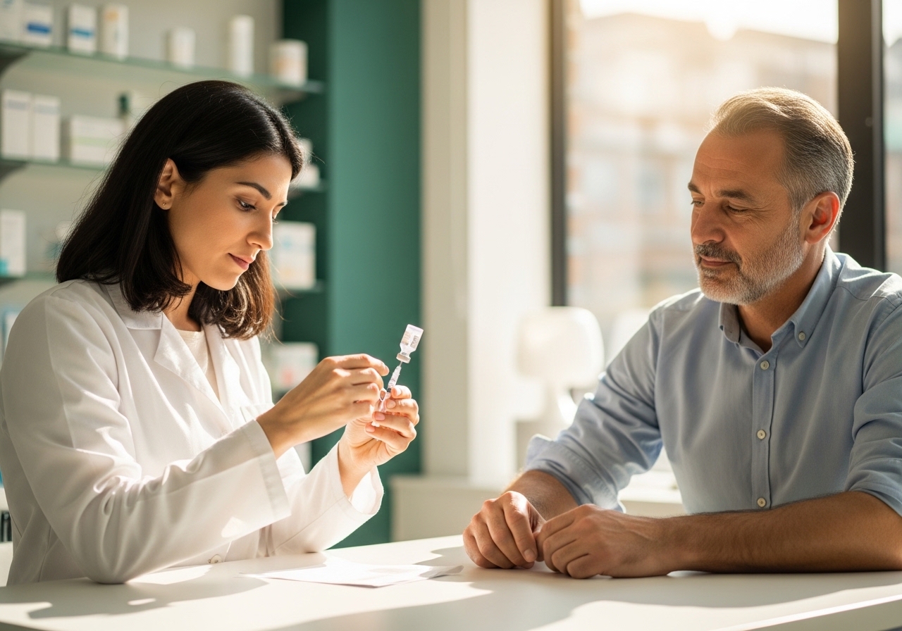 Eczanede grip aşısı uygulaması: toplum aşılama kolaylığı