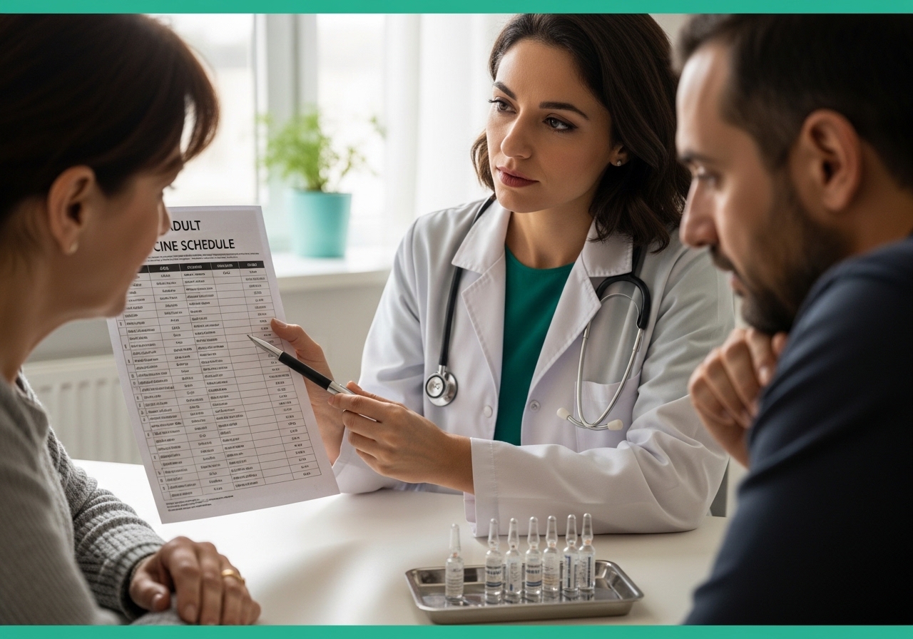 Hekim aşı uygulamasını açıklıyor: danışma ve rıza adımı